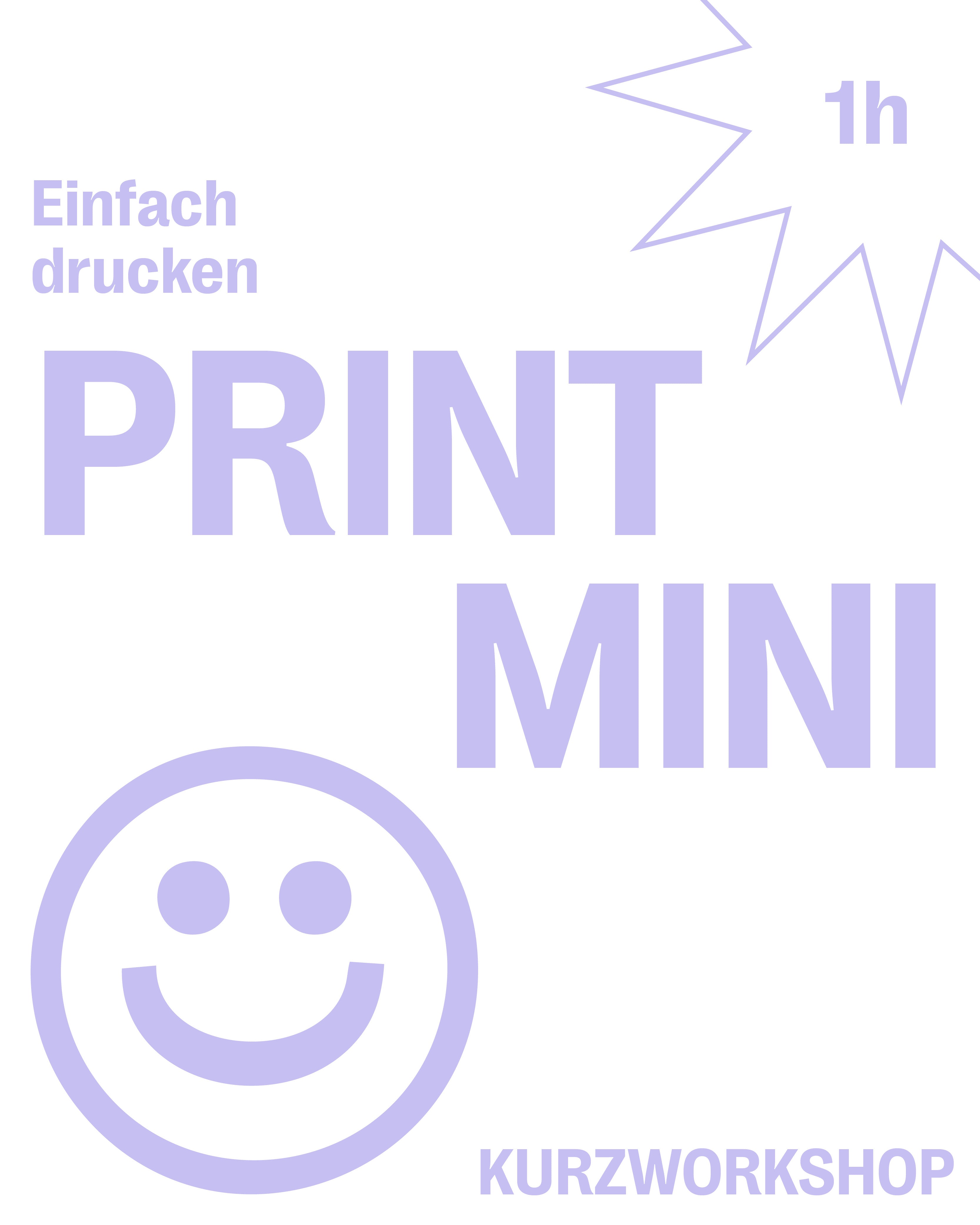 Siebdruck Print Mini