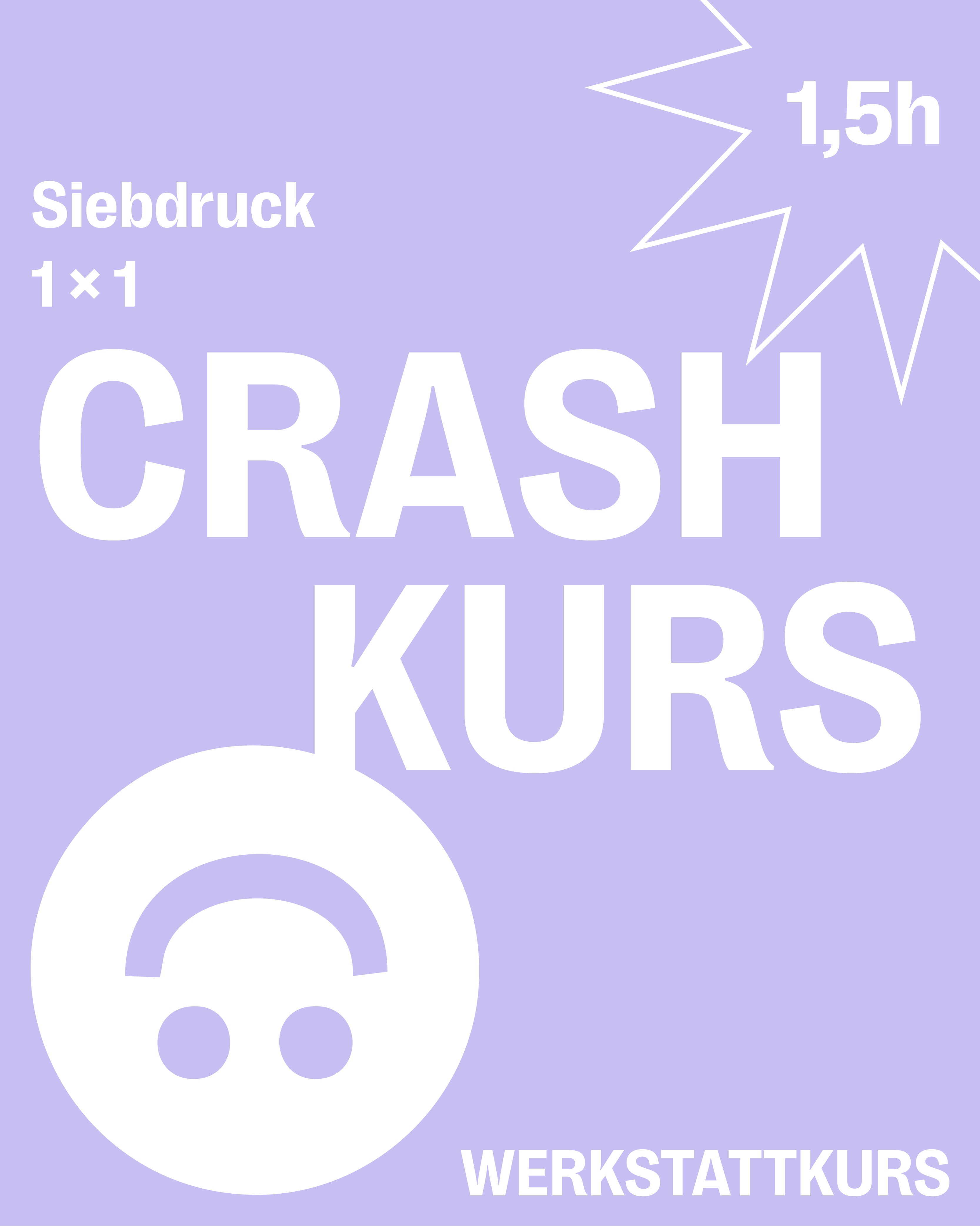 Siebdruck Crash Kurs